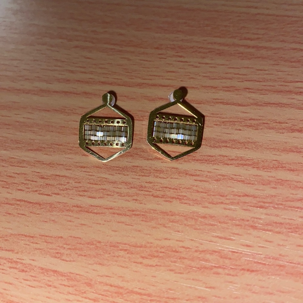 Boho Gonia Silk Matrix Earrings